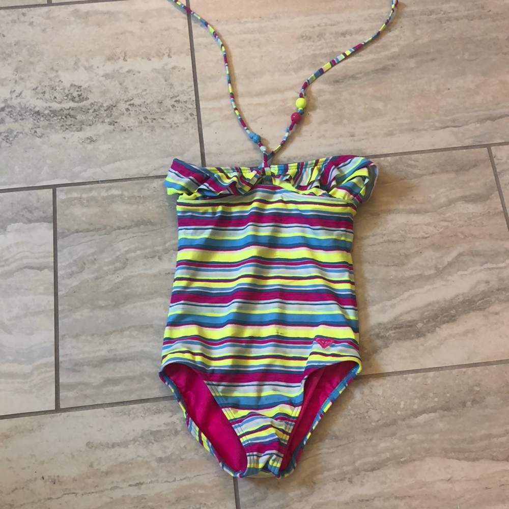 Girls size 8 roxy one piece